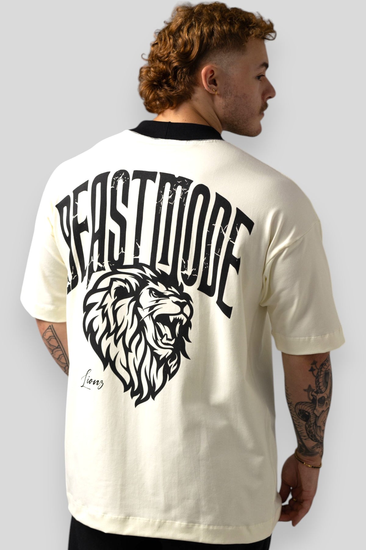 Camiseta Oversized BeastMode - OffWhite