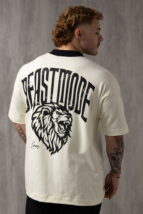 Camiseta Oversized BeastMode - OffWhite