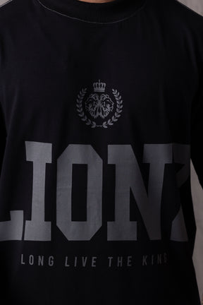 Camiseta Oversized LLTK - Preta Contraste