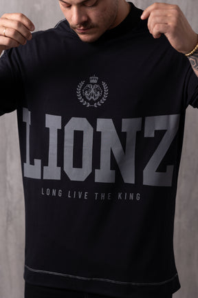 Camiseta Oversized LLTK - Preta Contraste
