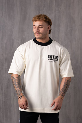 Camiseta Oversized The King - OffWhite
