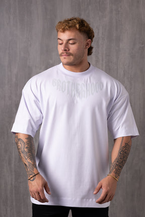 Camiseta Oversized Irmandade - Branca