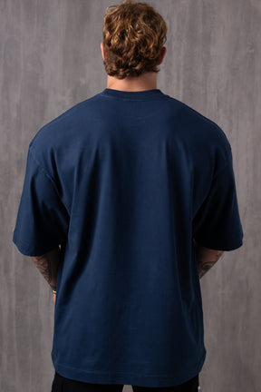 Camiseta Heavy Oversized Lionz - Azul Petróleo