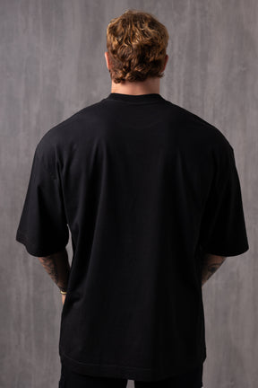Camiseta Heavy Oversized Lionz - Preta