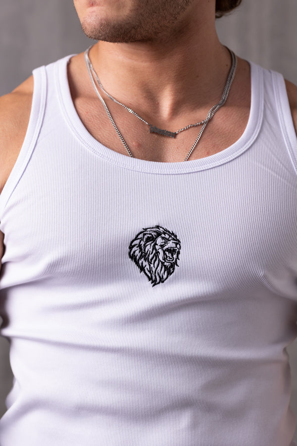 Regata Canelada American Lion - Branca