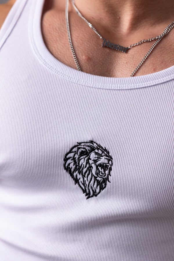 Regata Canelada American Lion - Branca