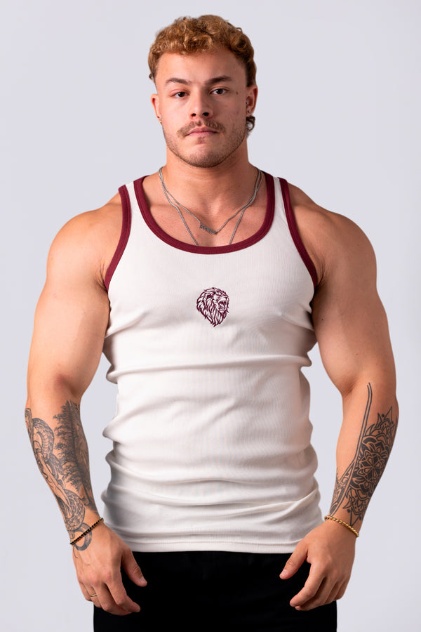 Regata Canelada American Lion - OffWhite & Bordo