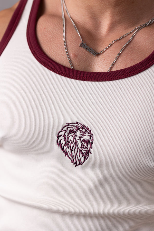 Regata Canelada American Lion - OffWhite & Bordo