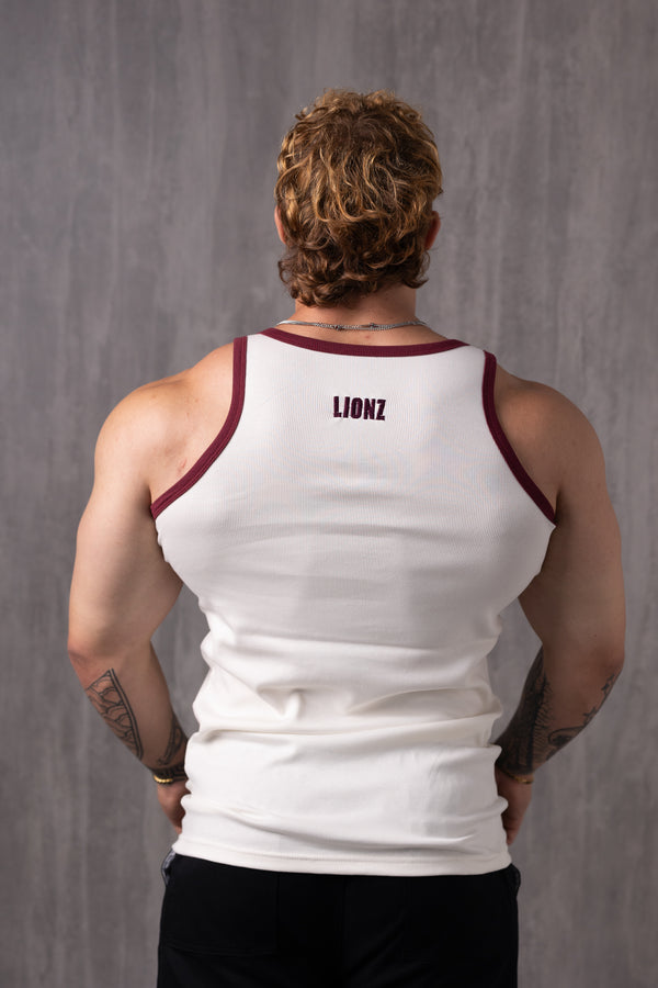 Regata Canelada American Lion - OffWhite & Bordo