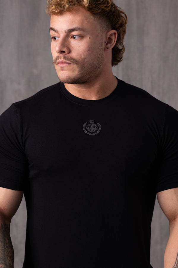Camiseta Slim King - Preta
