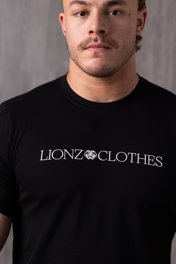 Camiseta Slim LionzClothes - Preta