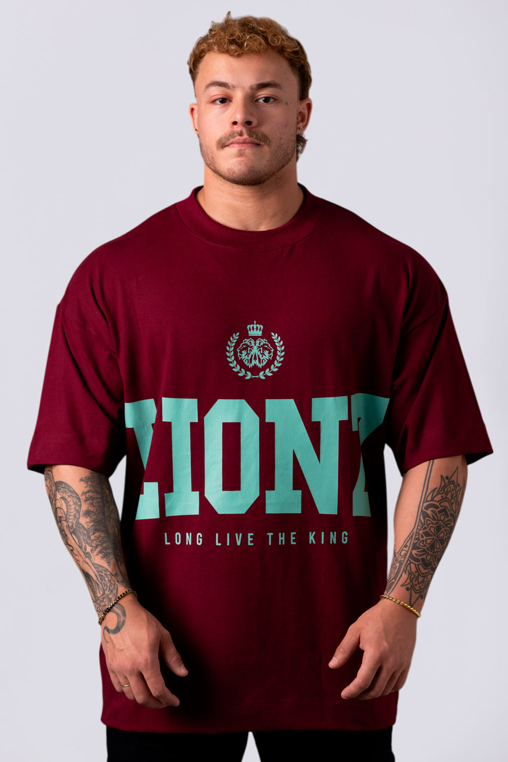 Camiseta Oversized LLTK - Bordo