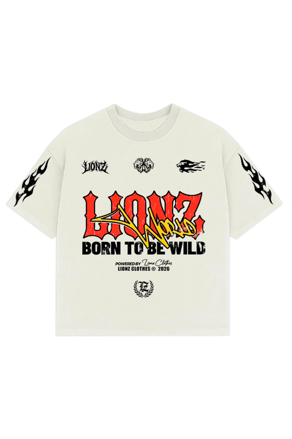 Camiseta Premium Oversized Born - OffWhite