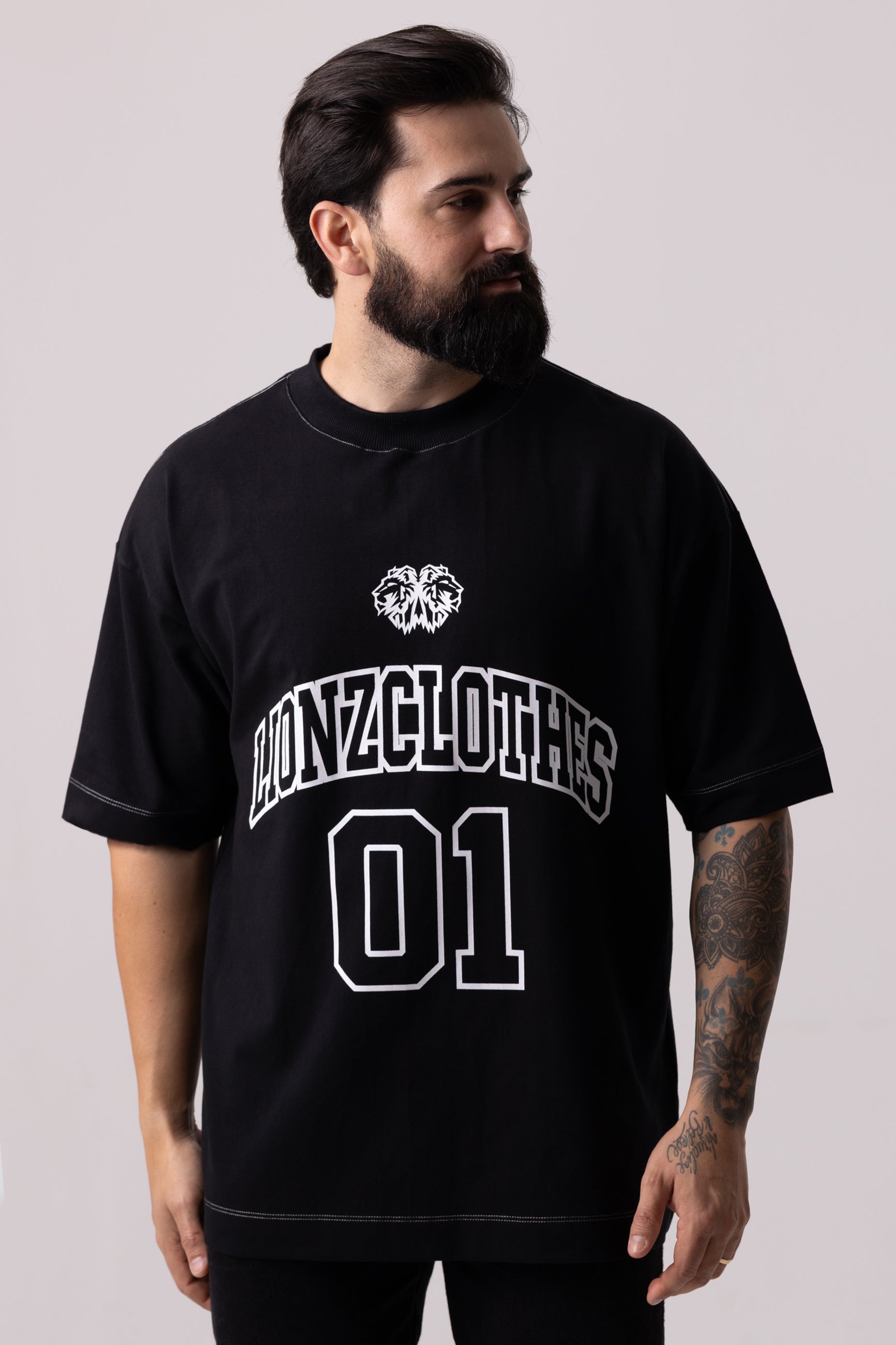 Camiseta Oversized 01 - Preta