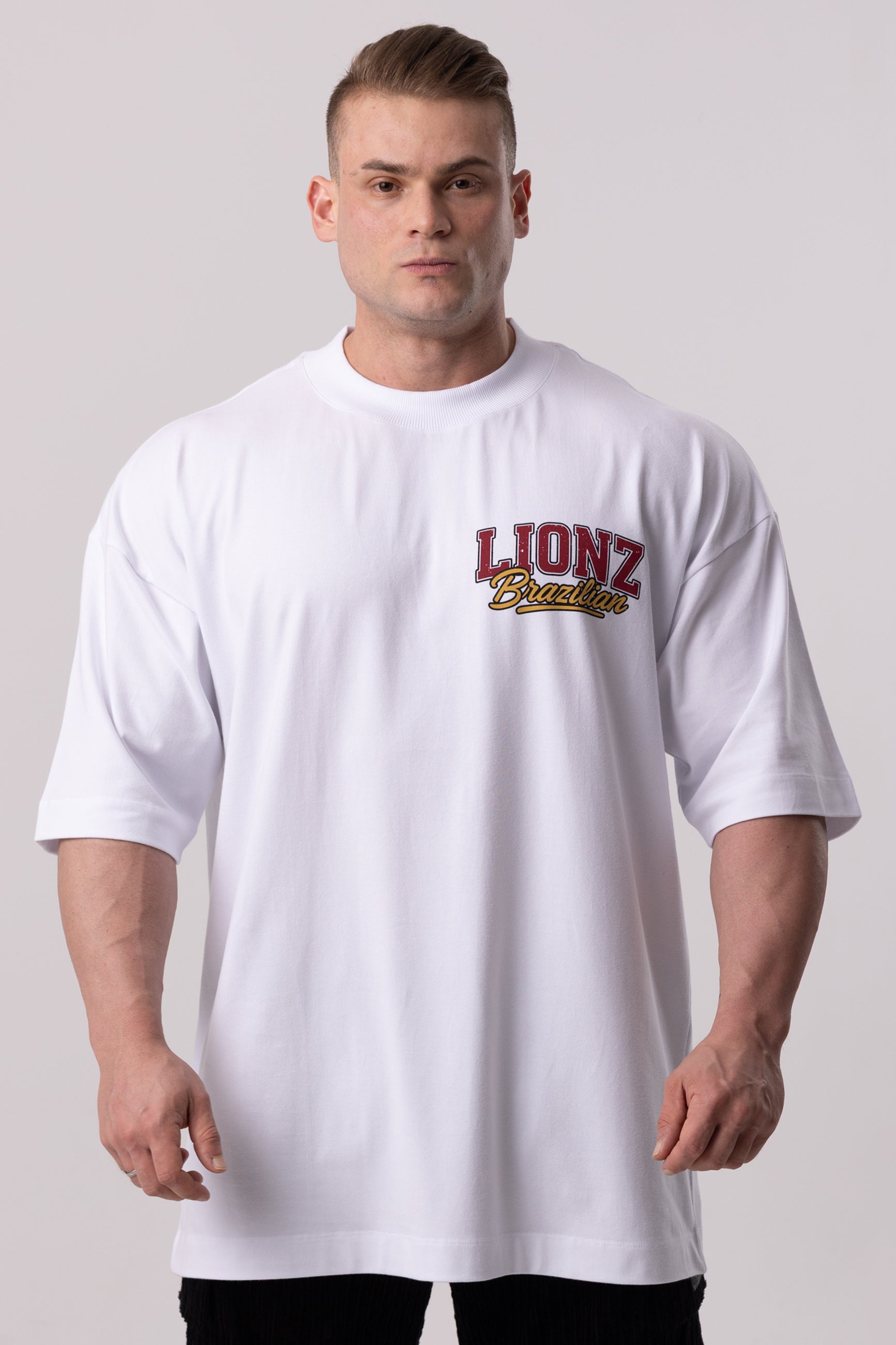 Camiseta Oversized Members - Branca