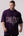 Camiseta Oversized College - Roxa