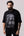 Camiseta Oversized Pingente - Preta