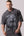 Camiseta Heavy Oversized Pingente - Preta Estonada