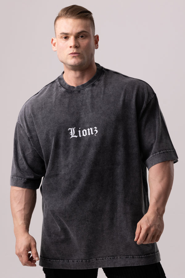 Camiseta Heavy Oversized Brotherhood - Preta Estonada