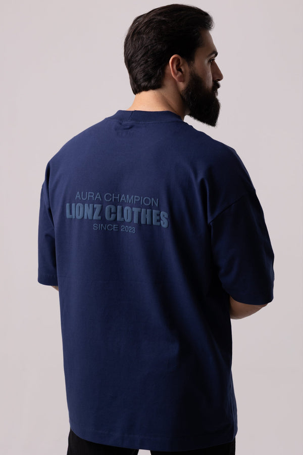 Camiseta Oversized TIRE - Marinho