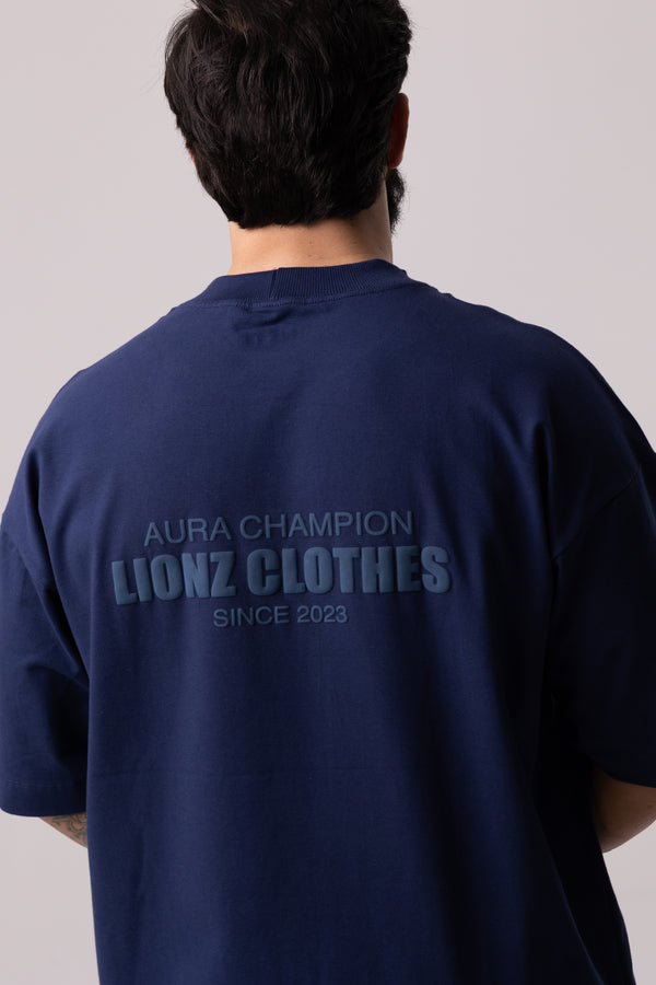 Camiseta Oversized TIRE - Marinho