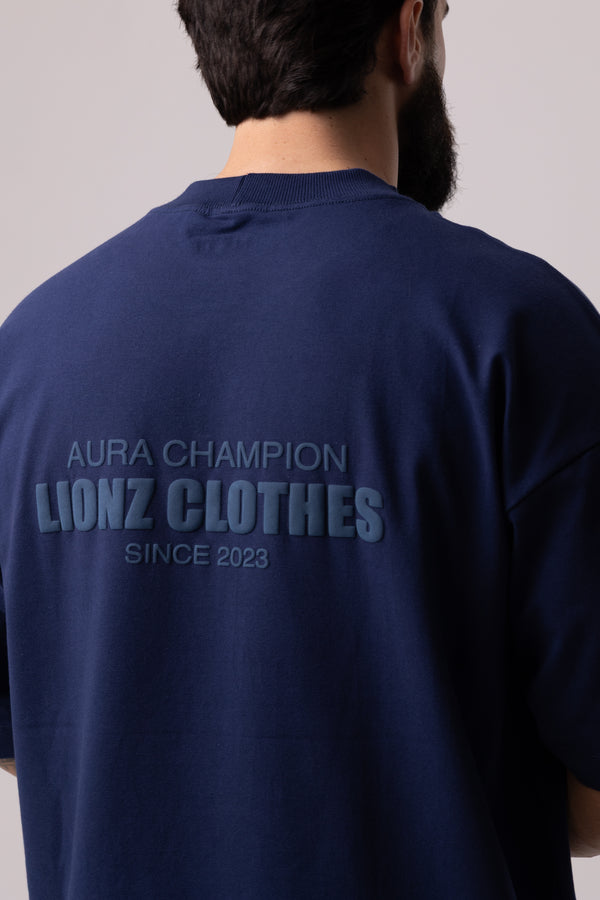 Camiseta Oversized TIRE - Marinho