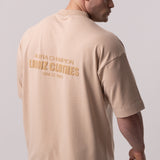 Camiseta Oversized TIRE - Bege