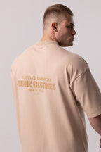 Camiseta Oversized TIRE - Bege