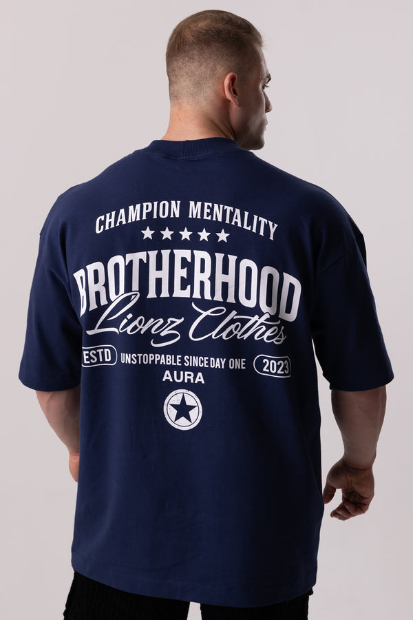 Camiseta Premium Oversized DayOne - Marinho