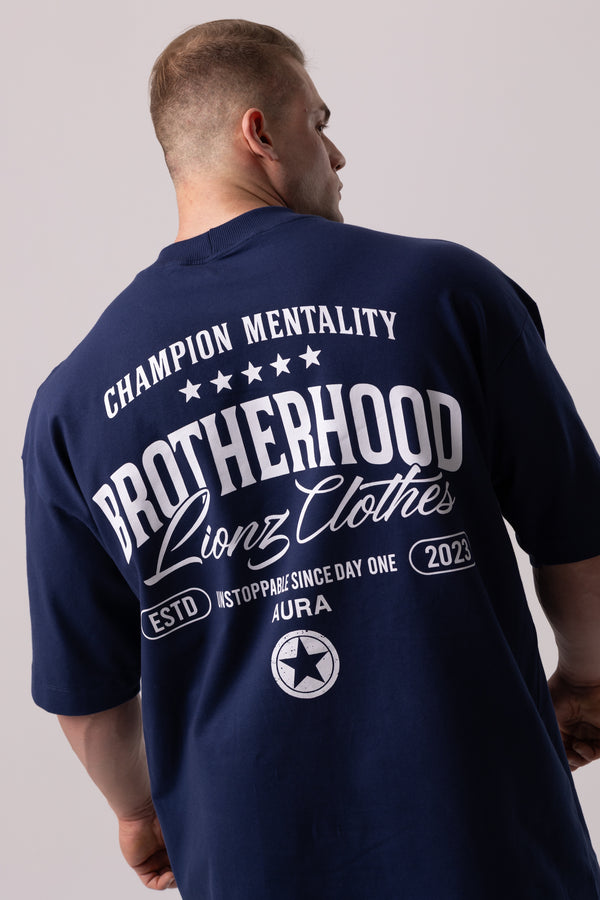 Camiseta Premium Oversized DayOne - Marinho