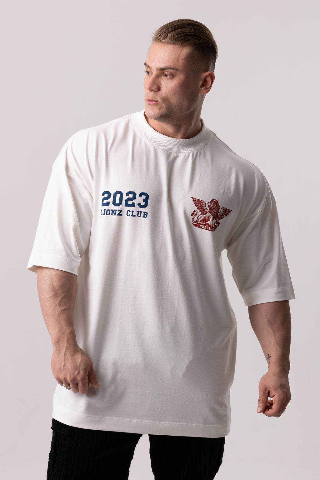 Camiseta Oversized Aviator - OffWhite