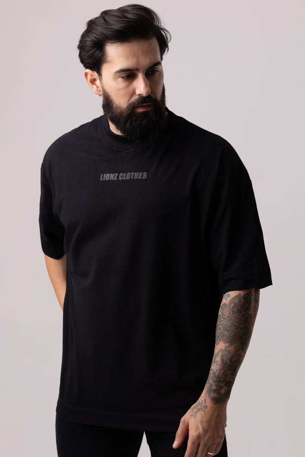 Camiseta Oversized TIRE - Preta
