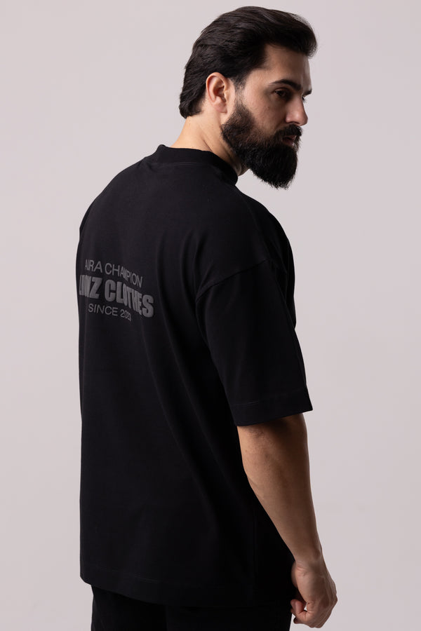 Camiseta Oversized TIRE - Preta