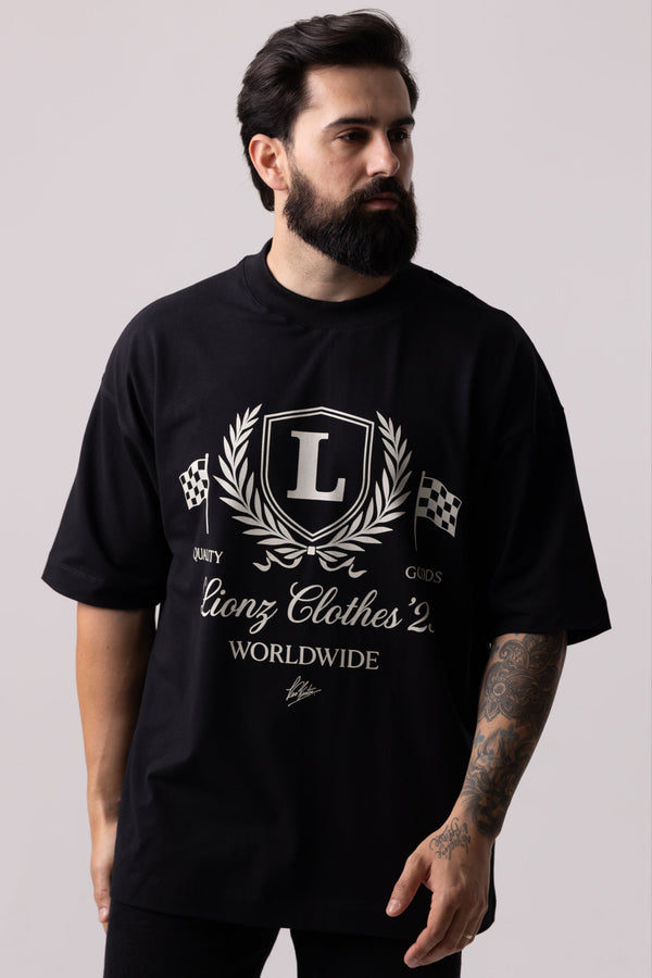 Camiseta Oversized Goods - Preta