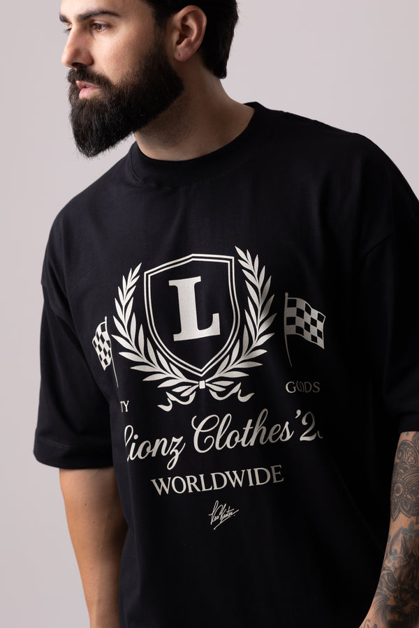 Camiseta Oversized Goods - Preta