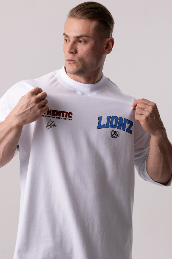 Camiseta Oversized Authentic - Branca
