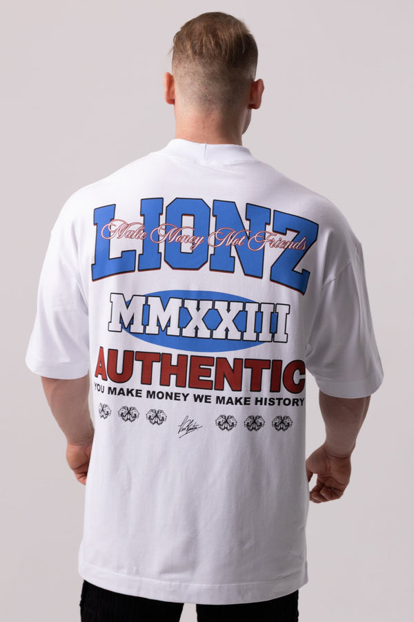 Camiseta Oversized Authentic - Branca