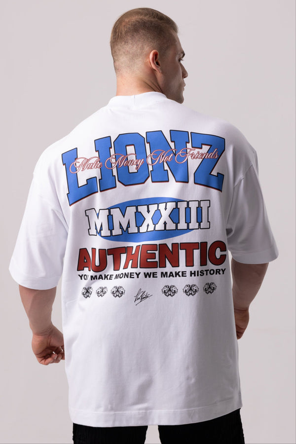 Camiseta Oversized Authentic - Branca