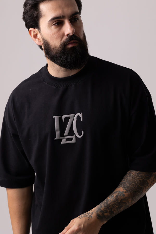 Camiseta Oversized Stats - Preta