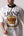 Camiseta Premium Oversized Crown - OffWhite&Black