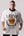 Camiseta Premium Oversized Crown - OffWhite&Black