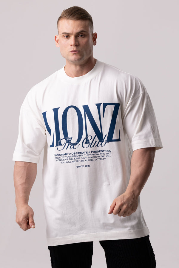 Camiseta Oversized The Club - OffWhite