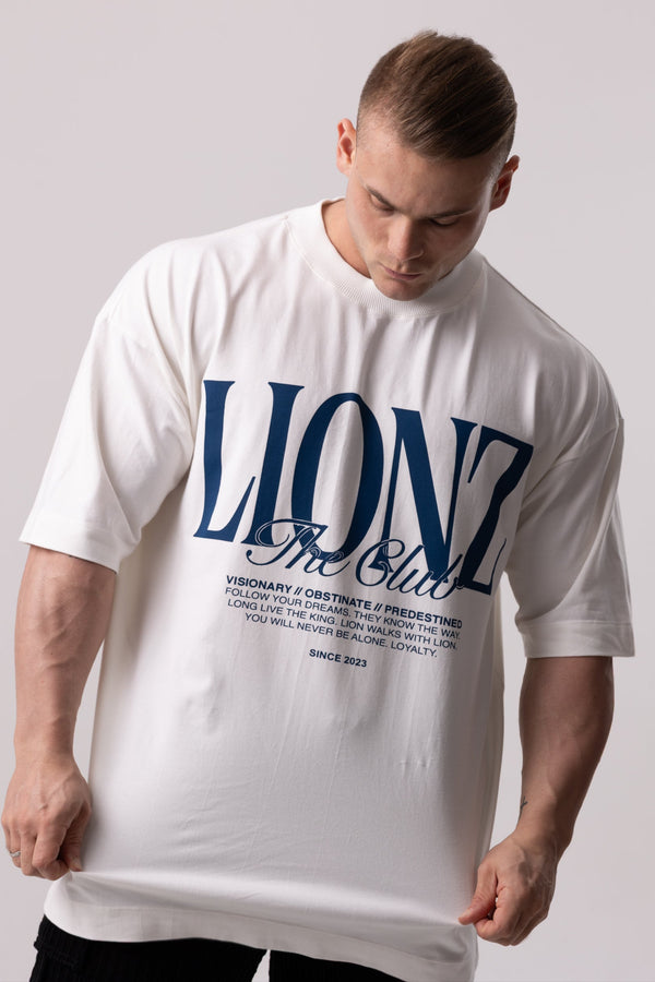 Camiseta Oversized The Club - OffWhite