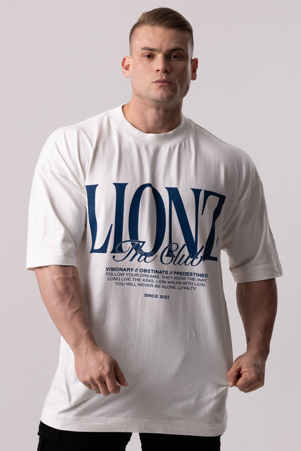 Camiseta Oversized The Club - OffWhite