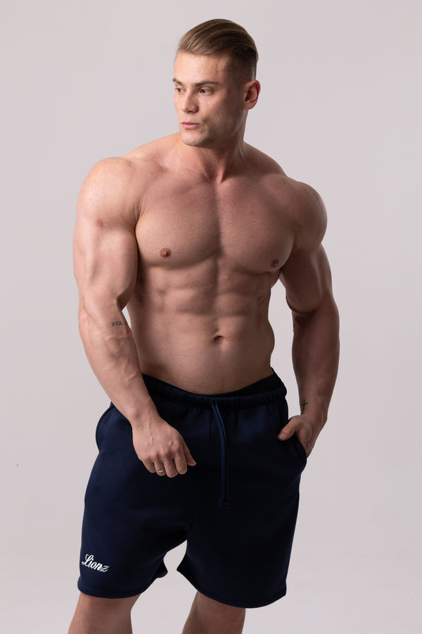 Bermuda Moletom Signature - Marinho