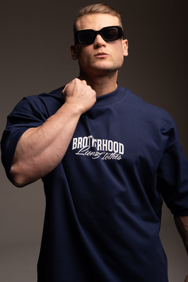 Camiseta Premium Oversized DayOne - Marinho