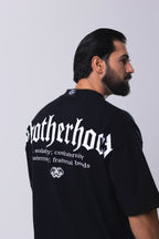 Camiseta Oversized Brotherhood - Preta
