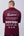 Camiseta Oversized Persistence - Bordo