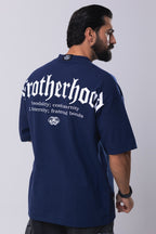 Camiseta Oversized Brotherhood - Marinho