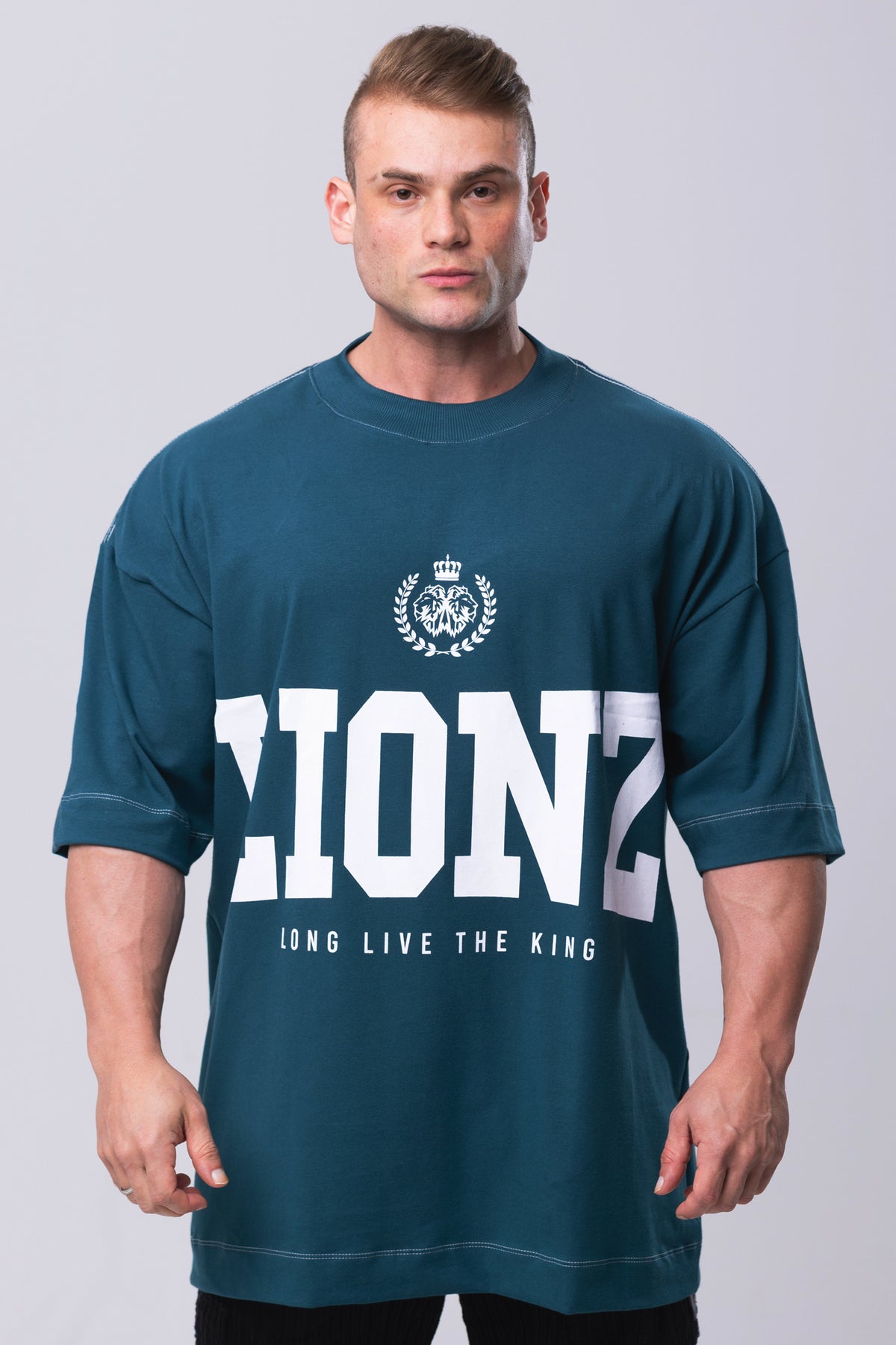 Camiseta Oversized LLTK - Málaga Contraste